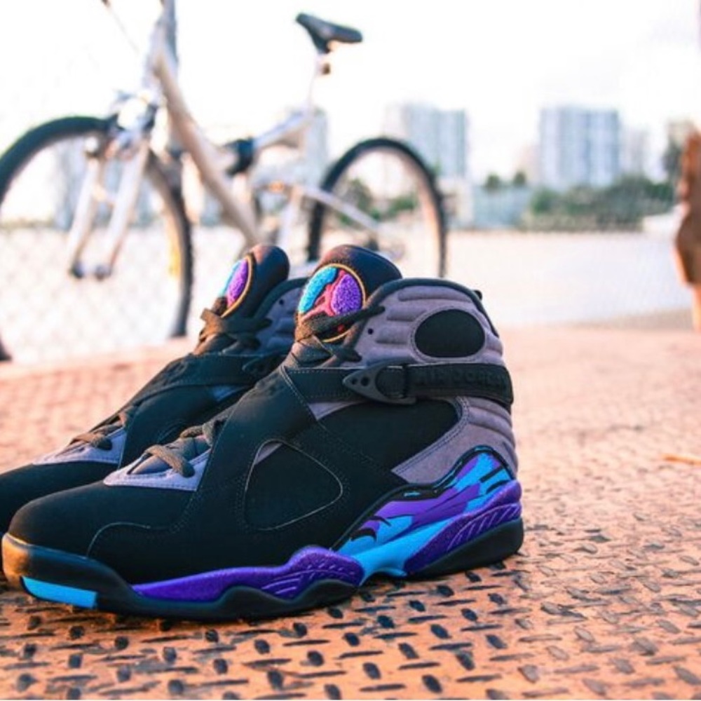 Size 6 - Jordan 8 Retro Aqua 2015